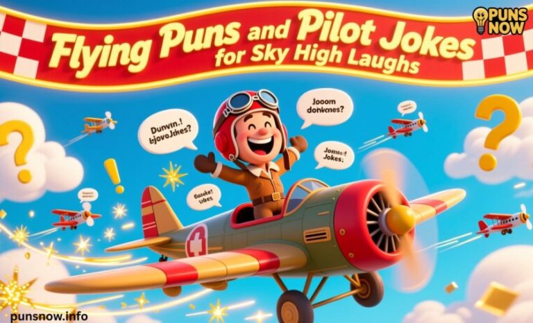 300+ Hilarious Flying Puns and Pilot Jokes for Sky High Laughs 8 Flying Puns and Pilot Jokes for Sky High Laughs