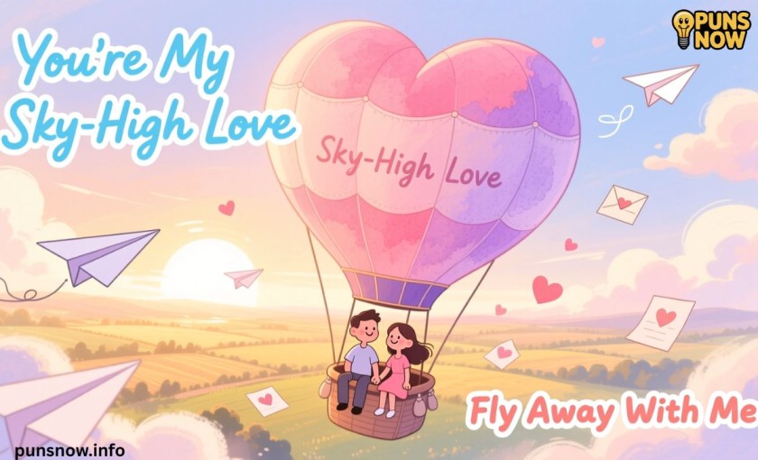300+ Hilarious Flying Puns and Pilot Jokes for Sky High Laughs 2 Romantic Flying Puns and Cute Aviation Captions for Couples