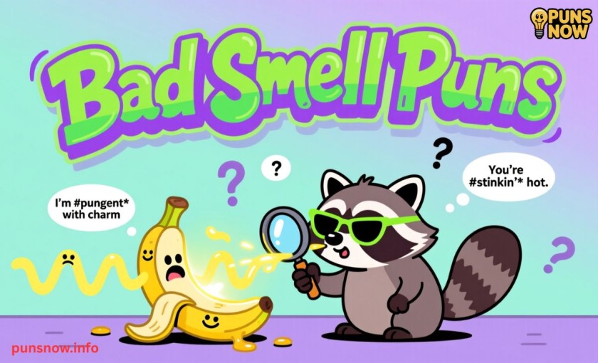 225+ Funny Fart Puns and Gas Jokes to Keep the Laughter Flowing 4 Bad Smell Puns That’ll Make You Giggle