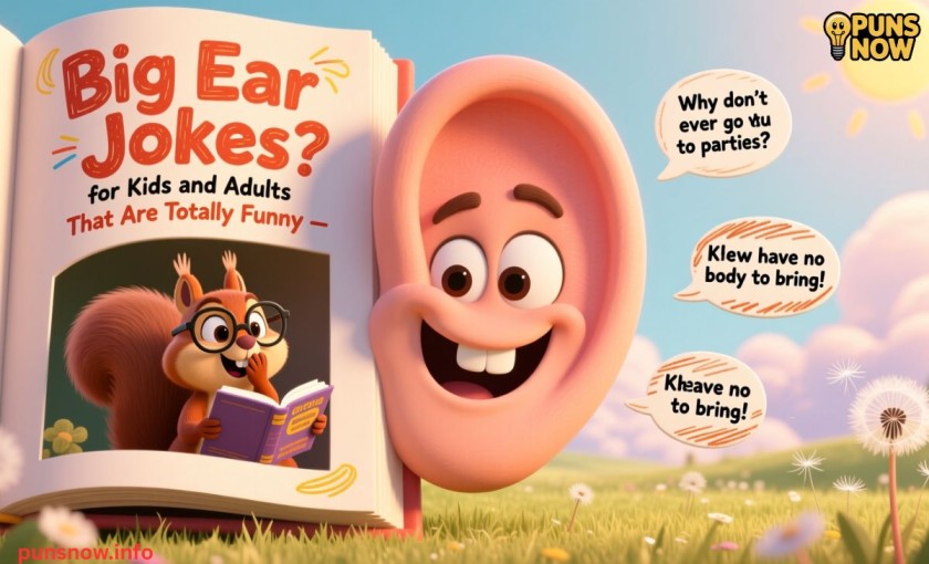 300+ Big Ear Puns and Big Ear Jokes That Are Seriously Ear Staining 2 Big Ear Jokes for Kids and Adults