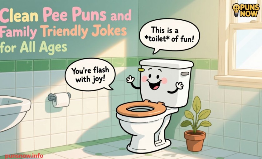 225+ Funny Pee Puns and Urine Jokes That Are Totally Golden 2 Clean Pee Puns and Family Friendly Urine Jokes for All Ages