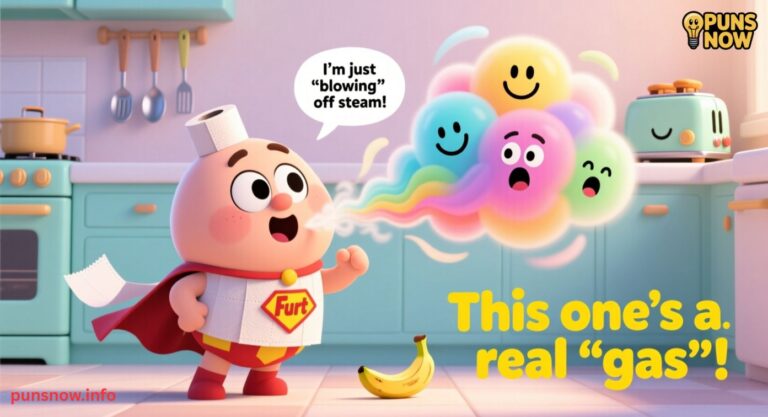 225+ Funny Fart Puns and Gas Jokes to Keep the Laughter Flowing 9 Funny Fart Puns and Gas Jokes