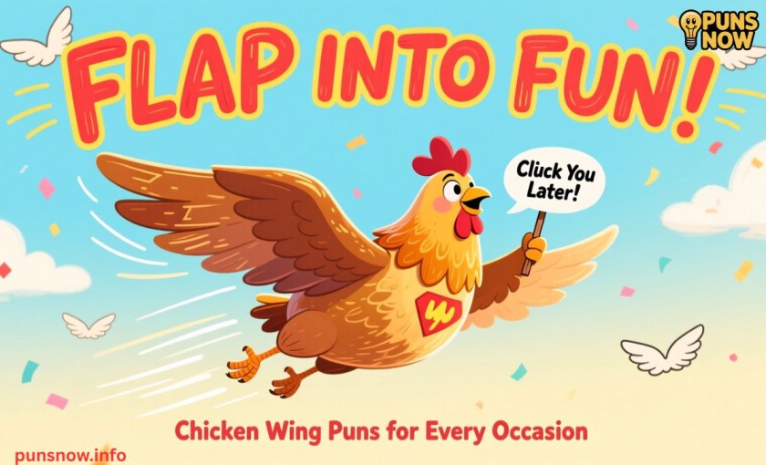 300+ Crazy Chicken Wing Puns to Flap Your Way to Laughter 2 Flap Into Fun: Chicken Wing Puns for Every Occasion