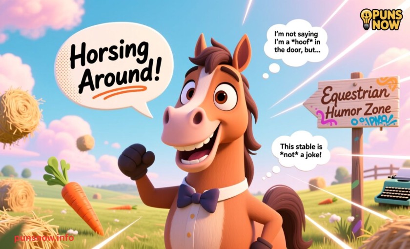 300+ Best Horse Puns and Horse Jokes to Brighten Your Day 2 Funny Horse Puns