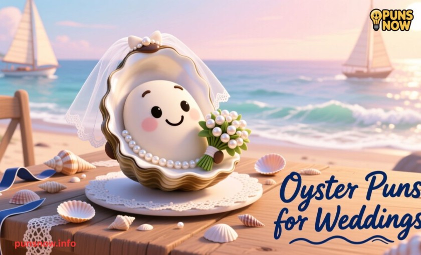 330+ Best Oyster Puns and Jokes to Make You Laugh Out of Your Shell 5 Oyster Puns for Weddings