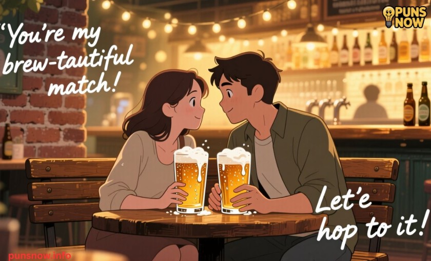 Romantic and Flirty Beer Puns