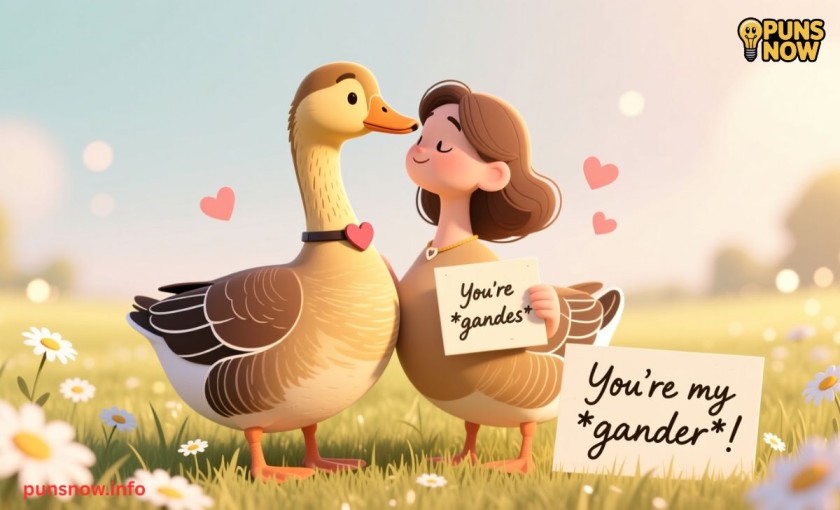 Top 300+ Funny Goose Puns to Keep You Honking All Day 3 Romantic Goose Puns for Couples