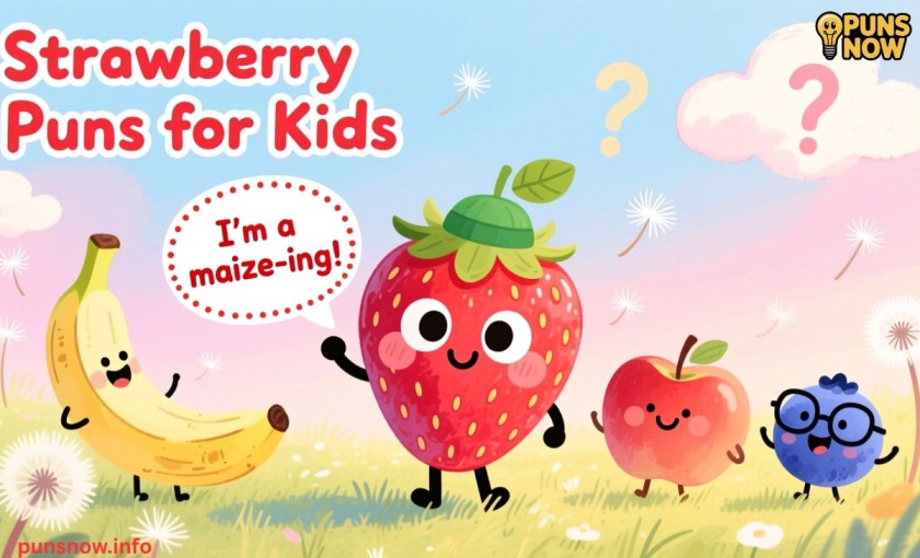 200+ Strawberry Puns and Jokes That Are Sweet, Funny, and Totally Berry 5 Strawberry Puns for Kids