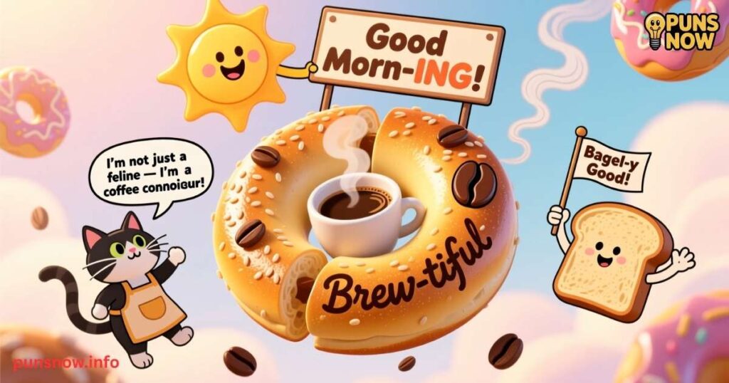 300+ Best Bagel Puns and Jokes That’ll Make You Smile, Laugh, & Crave 4 Breakfast and Coffee Bagel Puns