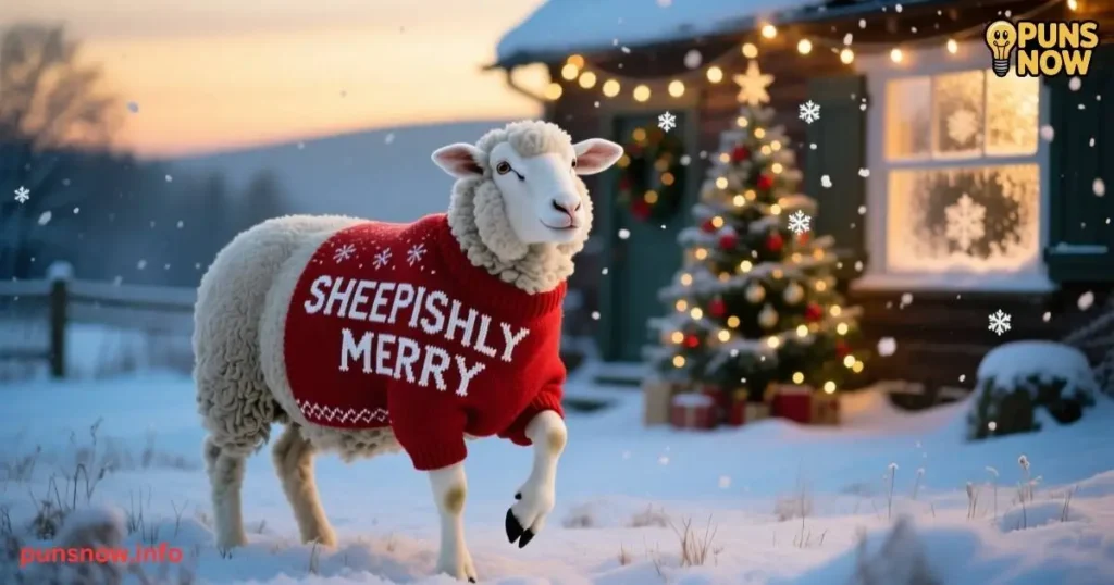 300+ Sheep Puns and Sheep Jokes That’ll Get You Pasture Problems 4 Christmas Sheep Puns
