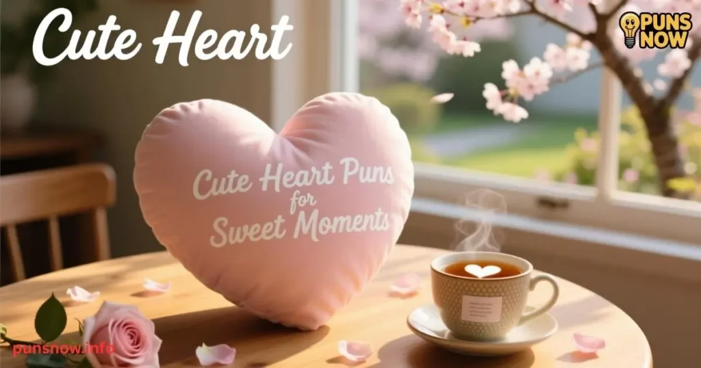 300+ Heart Puns & Jokes: Funny One-Liners, Cute Valentine Captions 2 Cute Heart Puns for Sweet Moments