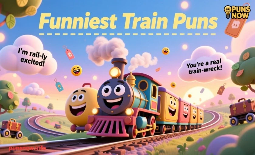 340+ Hilarious Train Puns That Will Keep You Laughing All the Way 2 Funniest Train Puns