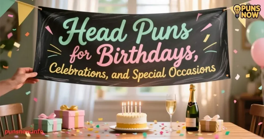 300+ Funny Head Puns to Boost Your Mood Instantly 5 .Head Puns for Birthdays, Celebrations, and Special Occasions