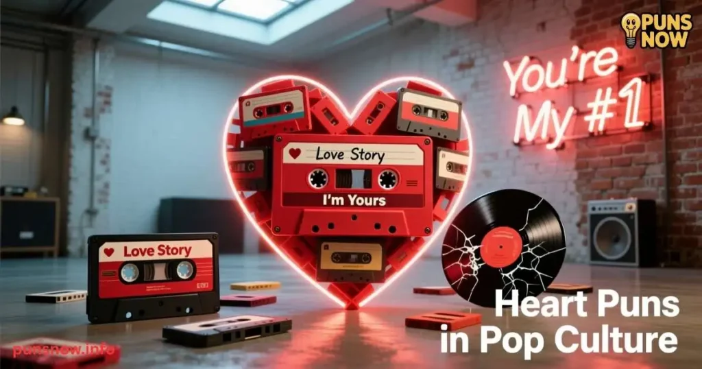 300+ Heart Puns & Jokes: Funny One-Liners, Cute Valentine Captions 5 Heart Puns in Pop Culture: Movies, Music & TV