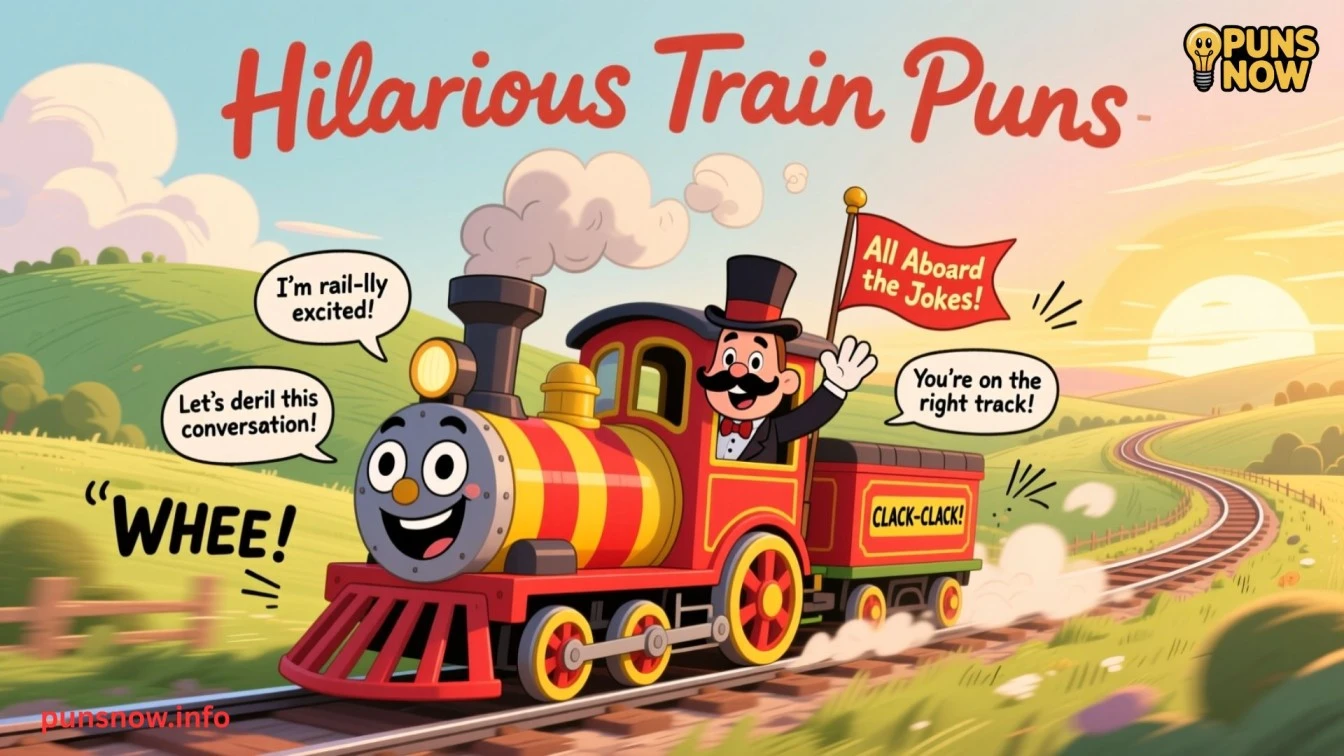 340+ Hilarious Train Puns That Will Keep You Laughing All the Way 1 Hilarious Train Puns