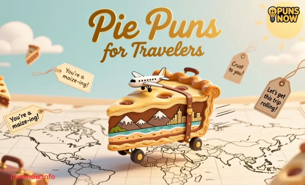 320+ Sweet and Savory Pie Puns That’ll Make You Crust Laugh! 4 Pie Puns for Travelers