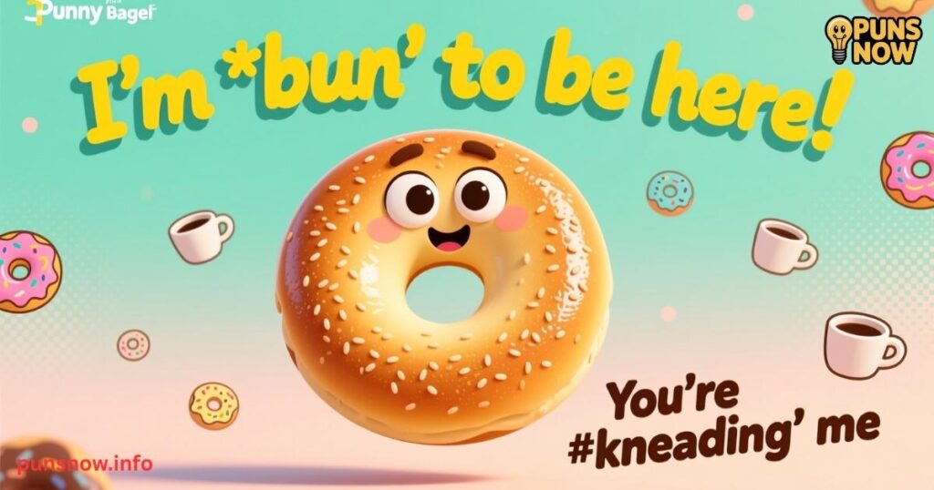 300+ Best Bagel Puns and Jokes That’ll Make You Smile, Laugh, & Crave 2 Punny Bagel Captions