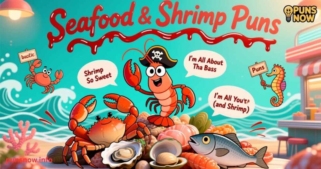 299+ Shrimp Puns and Jokes That’ll Crack You Up Like a Lobster! 3 Seafood and Shrimp Puns