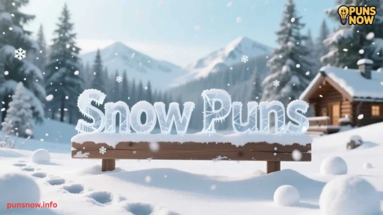 300+ Snow Puns Funny, Short, Cute, One Liners For Captions & Instagram 14 Snow Puns