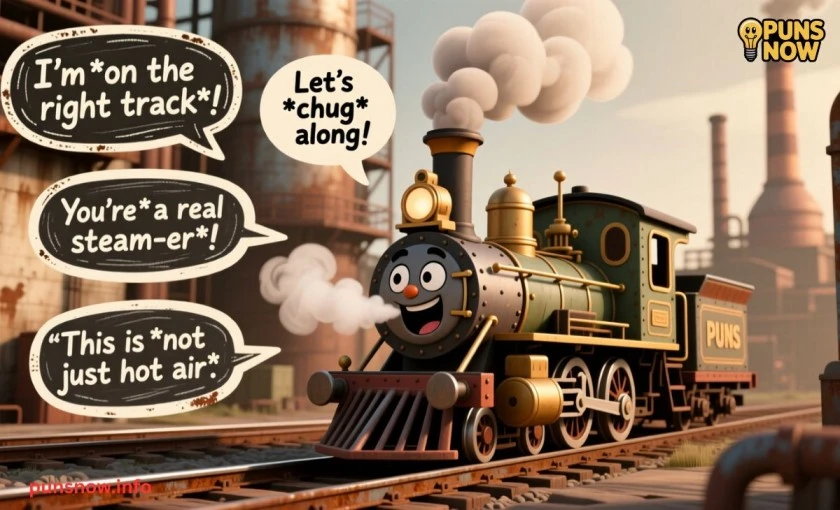 340+ Hilarious Train Puns That Will Keep You Laughing All the Way 3 Steam Engine Puns